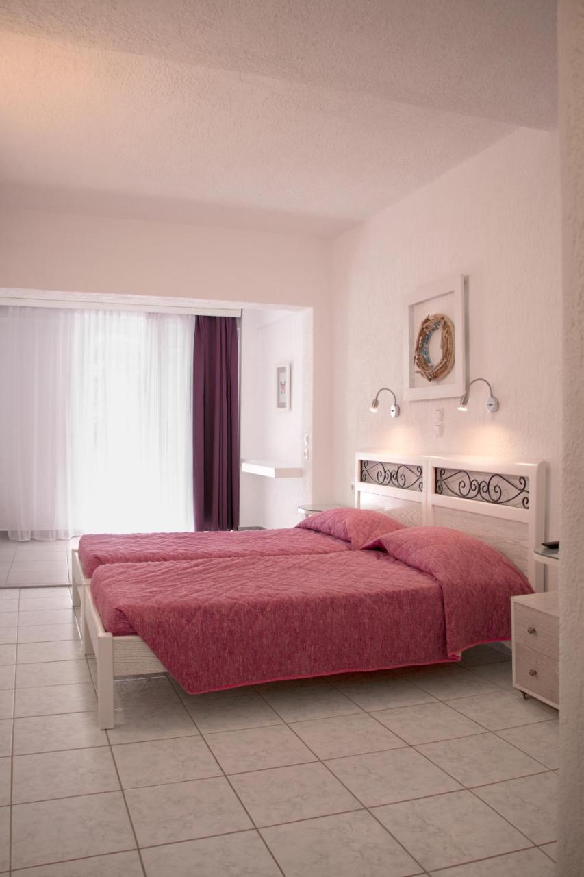 Ostria Aparthotel Agia Paraskevi  Bagian luar foto