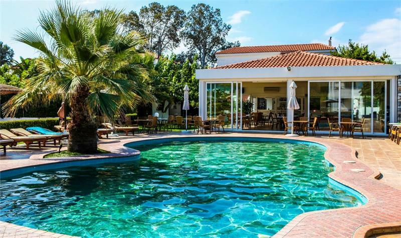 Ostria Aparthotel Agia Paraskevi  Bagian luar foto