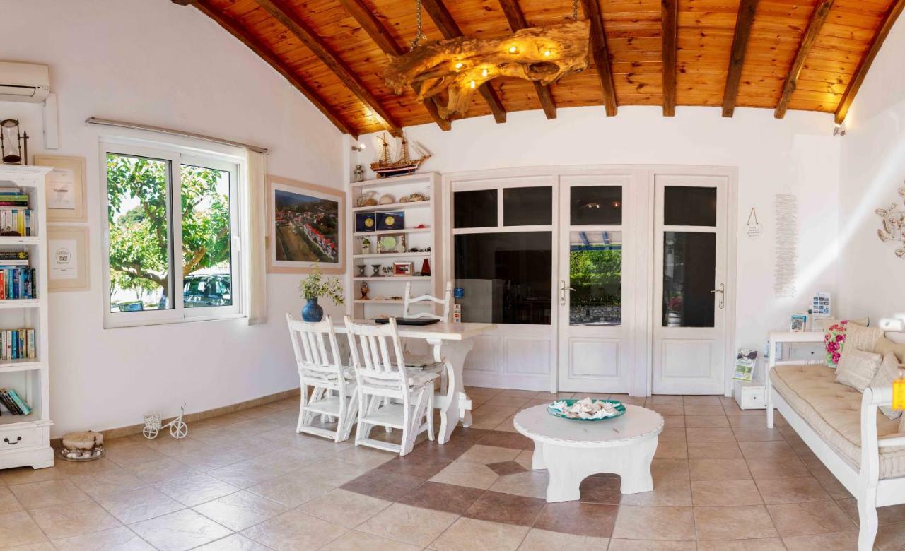 Ostria Aparthotel Agia Paraskevi  Bagian luar foto